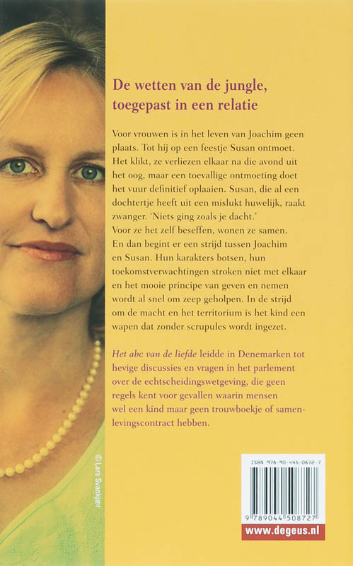 Achterkant van Het ABC van de liefde
