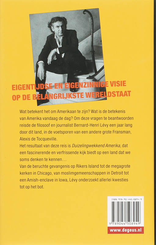 Achterkant van Duizelingwekkend Amerika