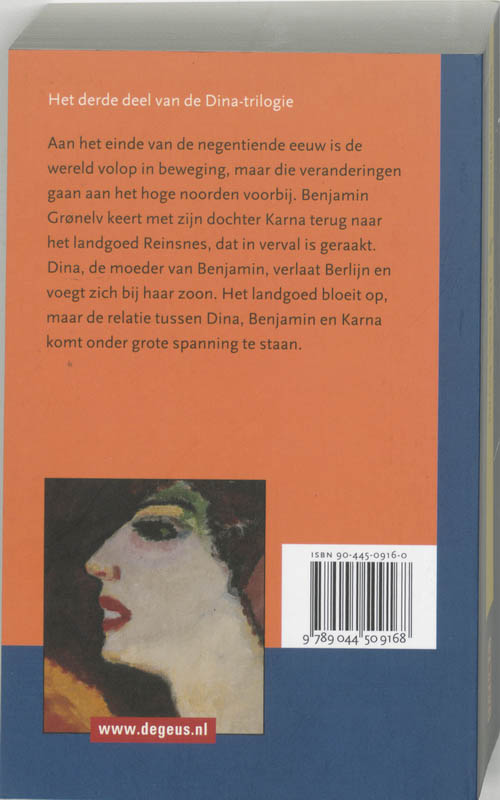 Achterkant van Het boek Karna