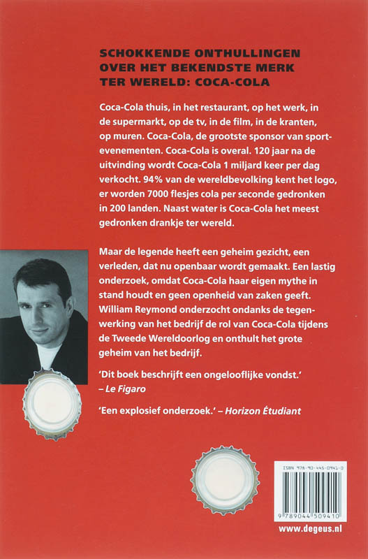 Achterkant van Coca-Cola