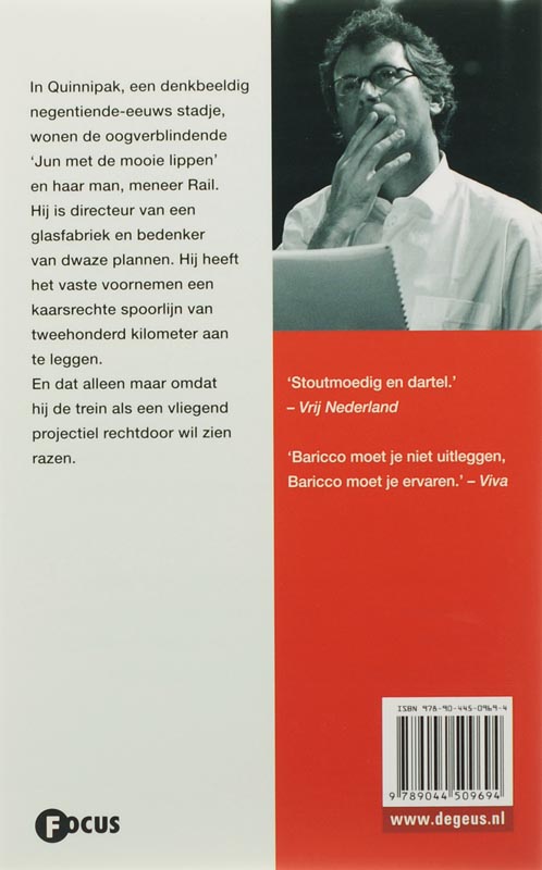 Achterkant van Land van glas