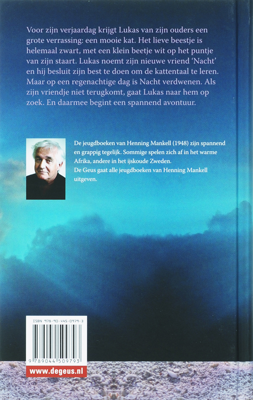 Achterkant van Lukas en de kat die van regen hield