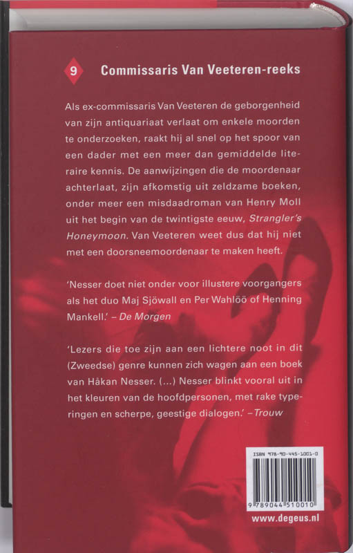 Achterkant van De zwaluw, de kat, de roos en de dood