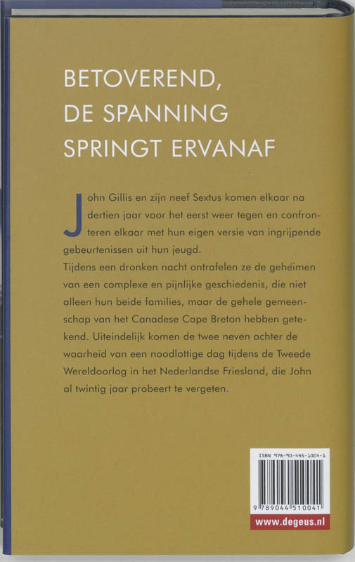 Achterkant van Het lange eind