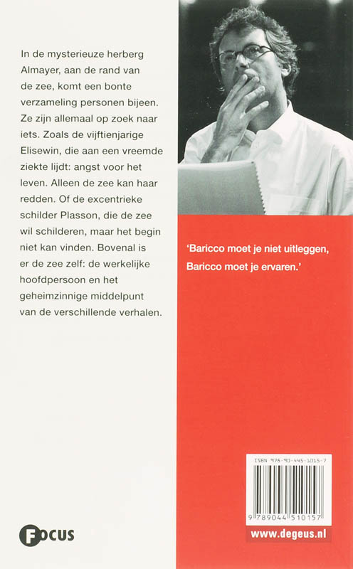 Achterkant van Oceaan van een zee