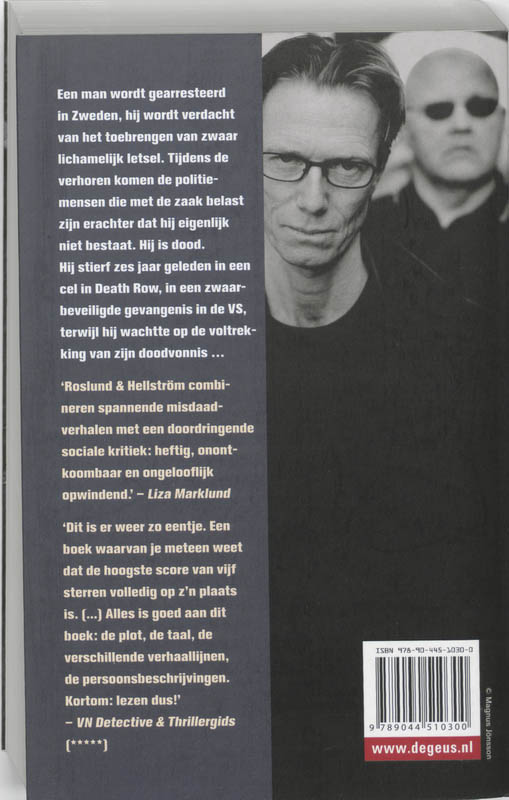 Achterkant van De uitlevering