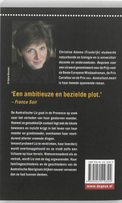 Achterkant van Australisch zwart