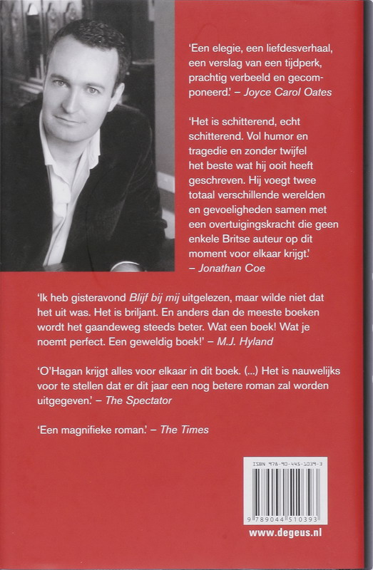 Achterkant van Blijf bij mij