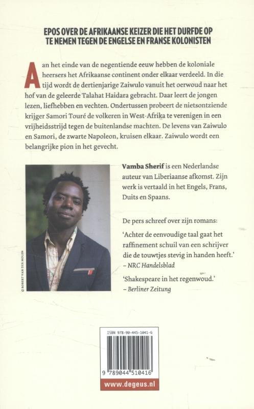 Achterkant van De zwarte Napoleon