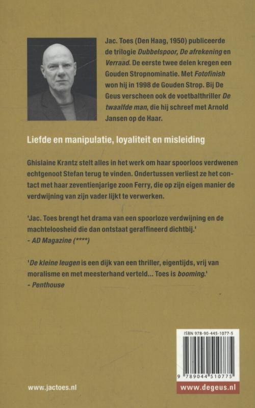 Achterkant van De kleine leugen