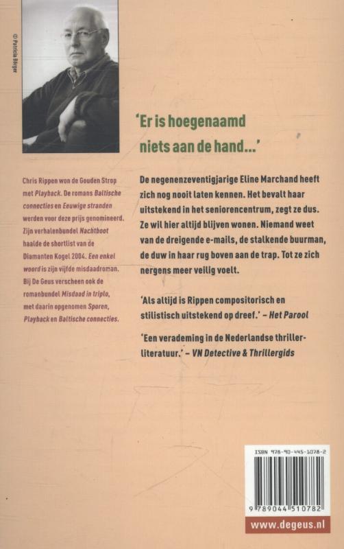 Achterkant van Een enkel woord