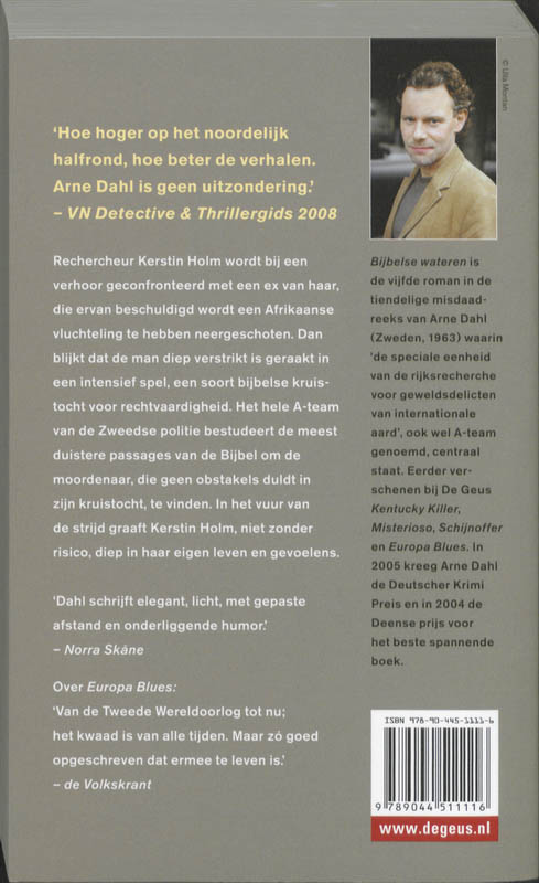 Achterkant van Bijbelse wateren