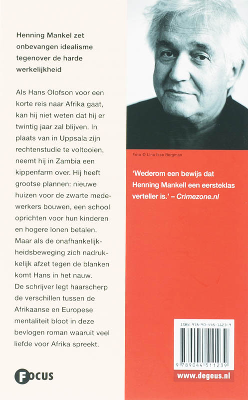 Achterkant van Het oog van de luipaard