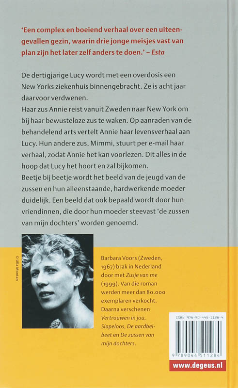 Achterkant van De zussen van mijn dochters