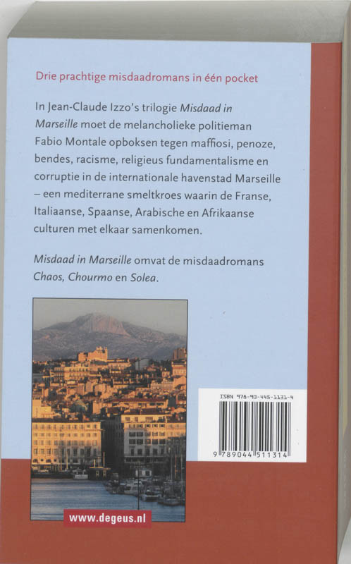 Achterkant van Misdaad in Marseille