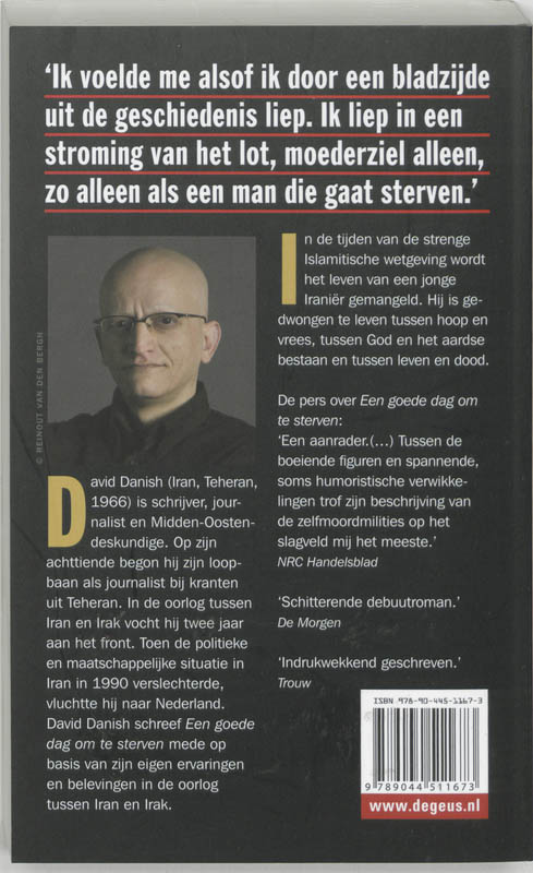 Achterkant van Een goede dag om te sterven