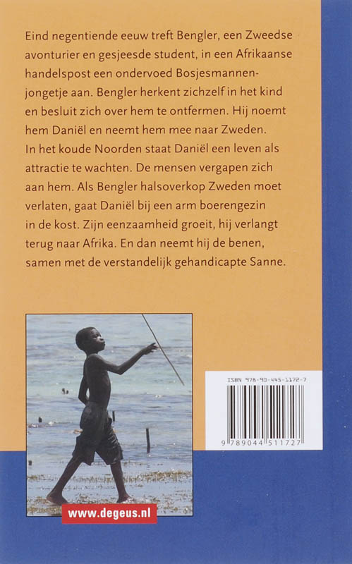 Achterkant van Daniel, zoon van de wind