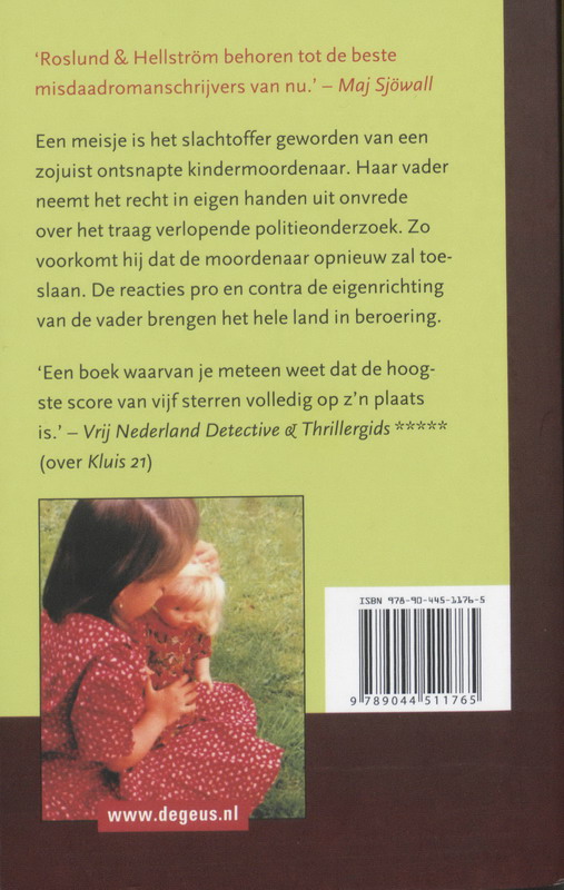 Achterkant van Vaderwraak