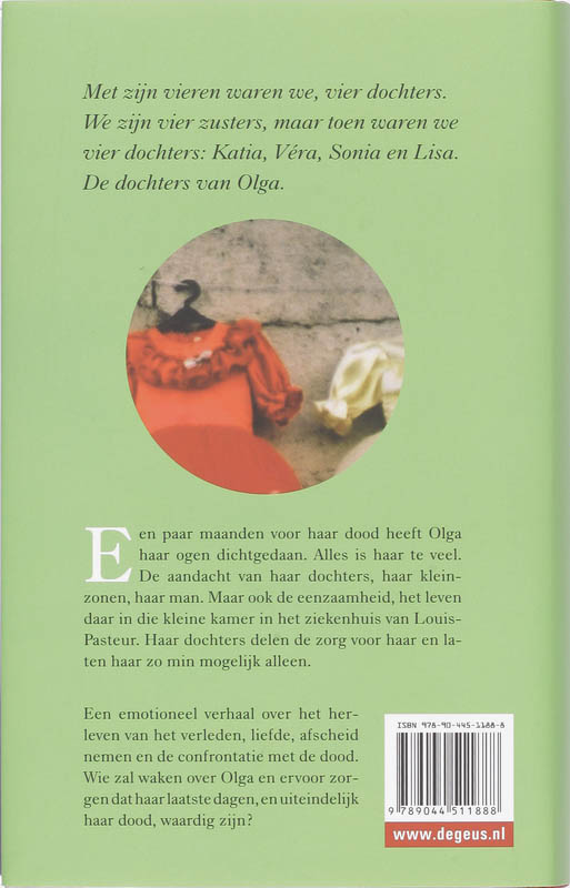 Achterkant van De dochters van Olga
