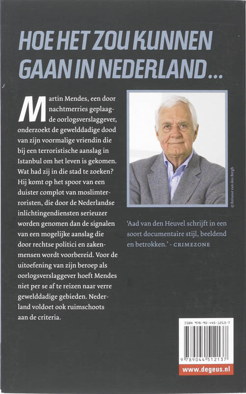Achterkant van De oorlogsverslaggever