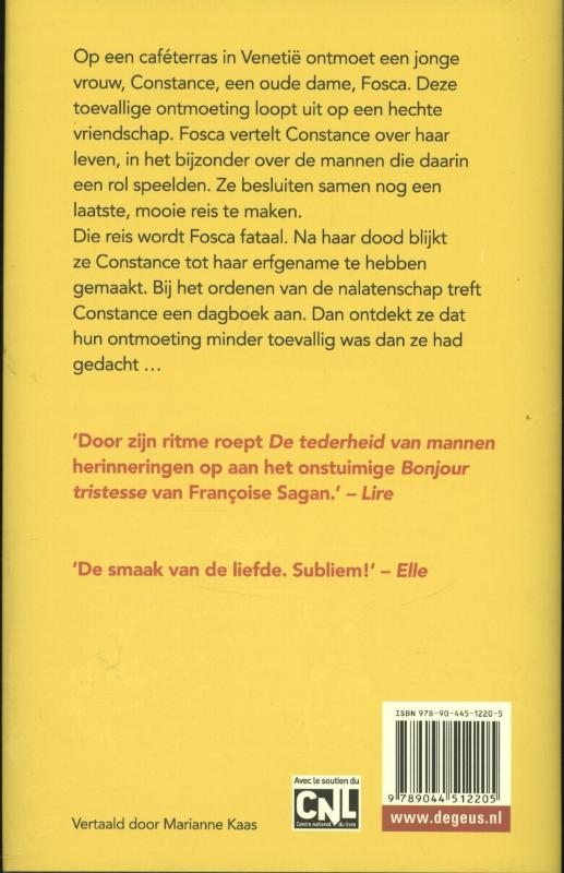 Achterkant van De tederheid van mannen