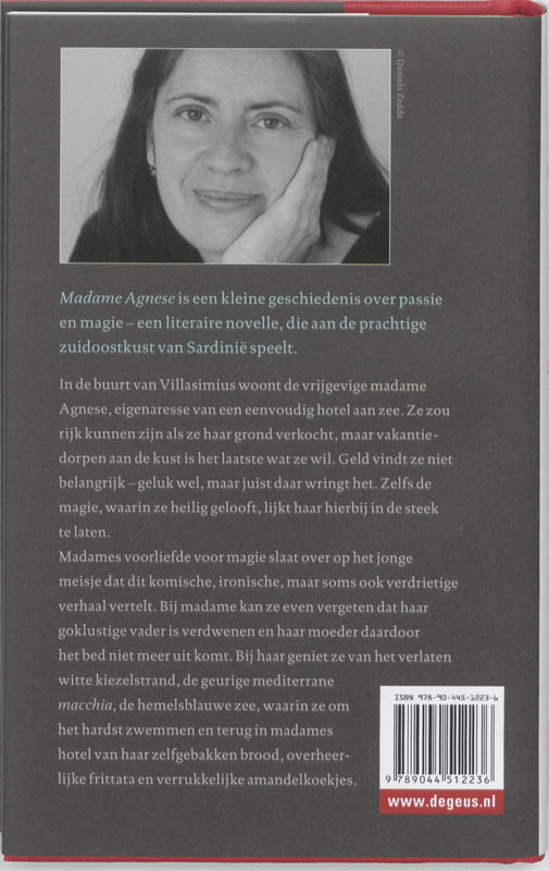 Achterkant van Madame Agnese