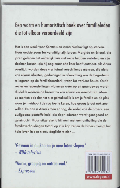Achterkant van Het leugenhuis