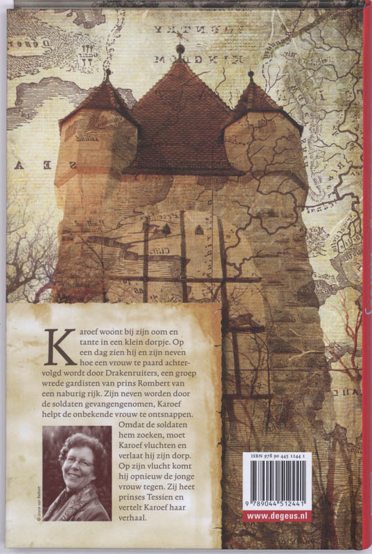 Achterkant van Karoef