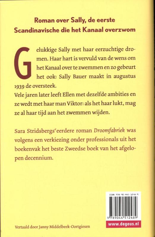 Achterkant van Happy Sally