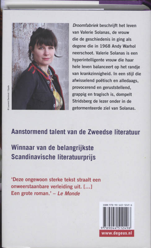 Achterkant van De droomfabriek