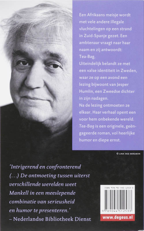 Achterkant van Tea-bag