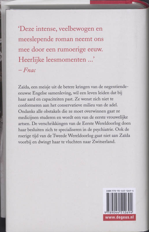 Achterkant van Zaïda