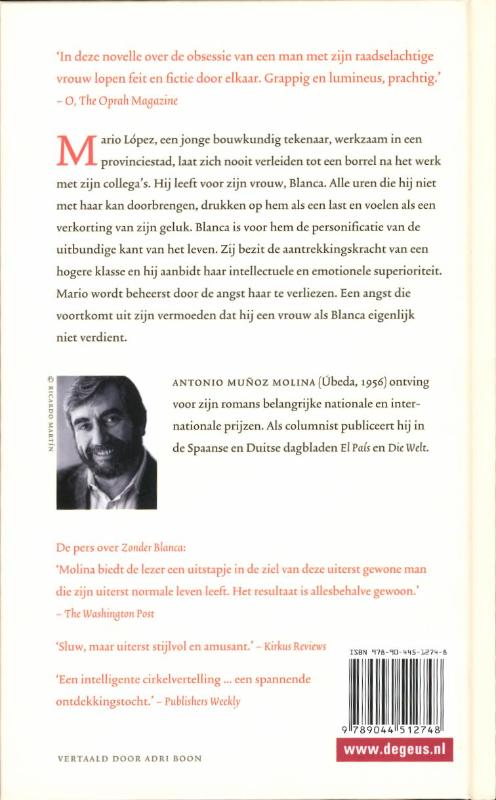 Achterkant van Zonder Blanca