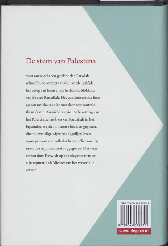 Achterkant van Staat van beleg
