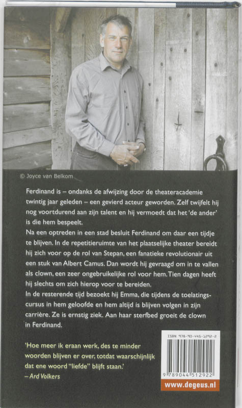 Achterkant van Dans voor Emma