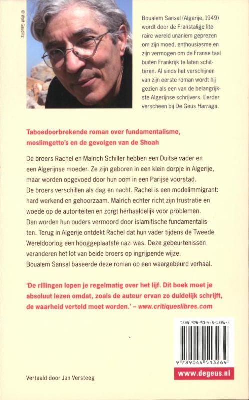 Achterkant van Onvoltooide geschiedenis