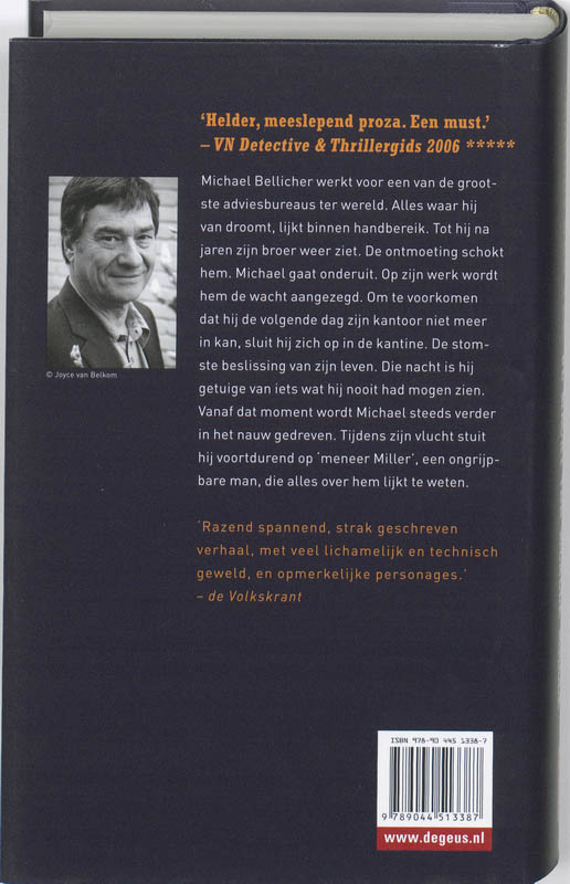 Achterkant van De macht van meneer Miller