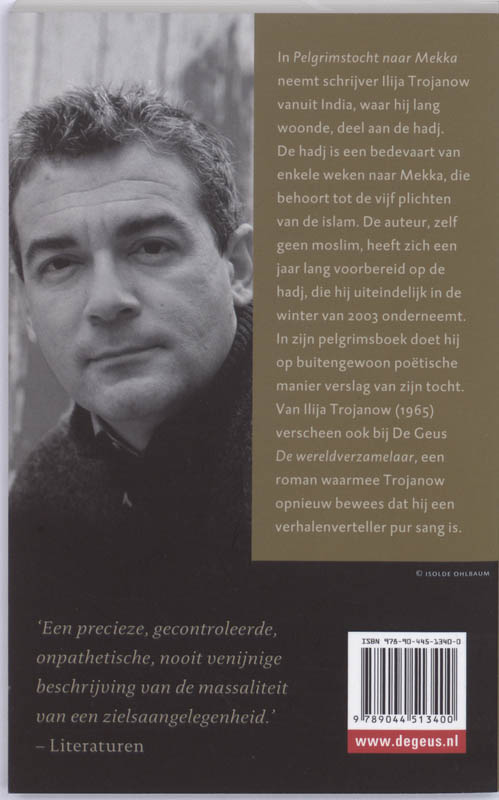 Achterkant van Pelgrimstocht naar Mekka