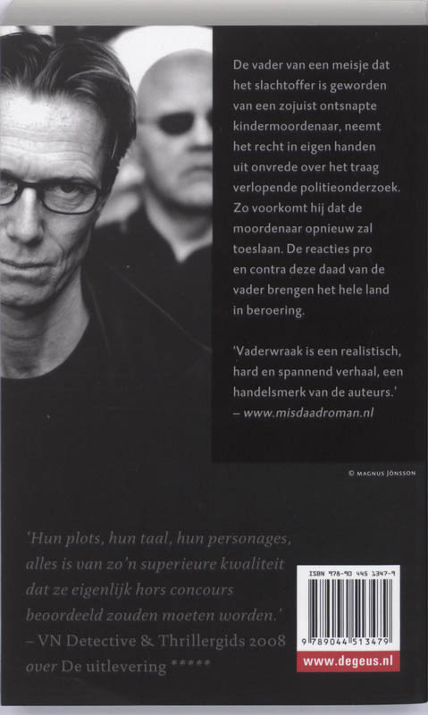 Achterkant van Vaderwraak