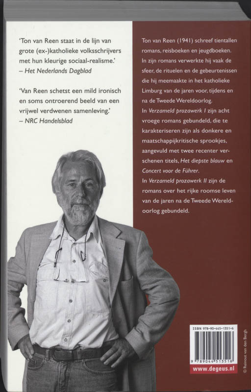 Achterkant van Verzameld Prozawerk I,1966-2008