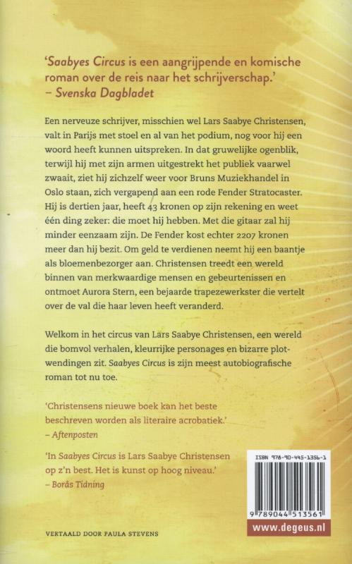Achterkant van Saabyes circus