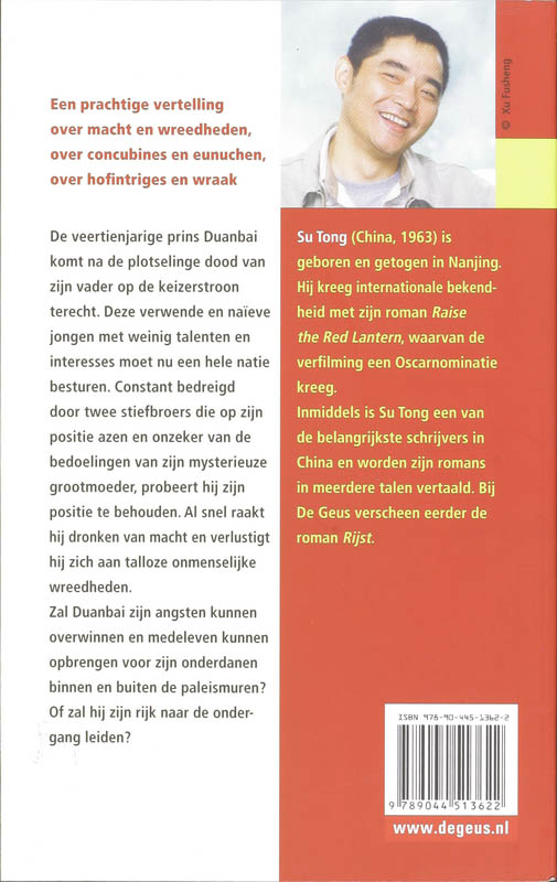 Achterkant van Mijn leven als keizer