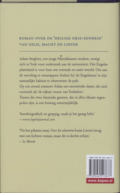 Achterkant van De rijkste vrouw van Yorkshire