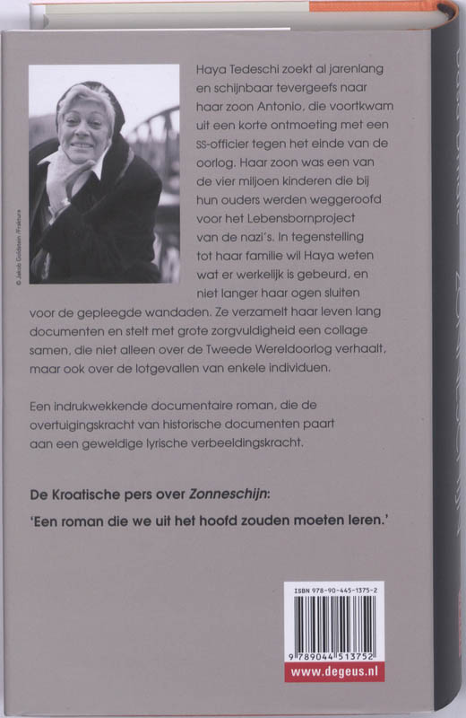Achterkant van Zonneschijn