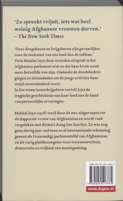 Achterkant van Een vrouw tussen krijgsheren