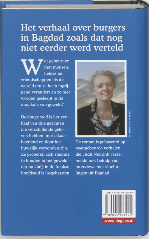 Achterkant van De bange stad