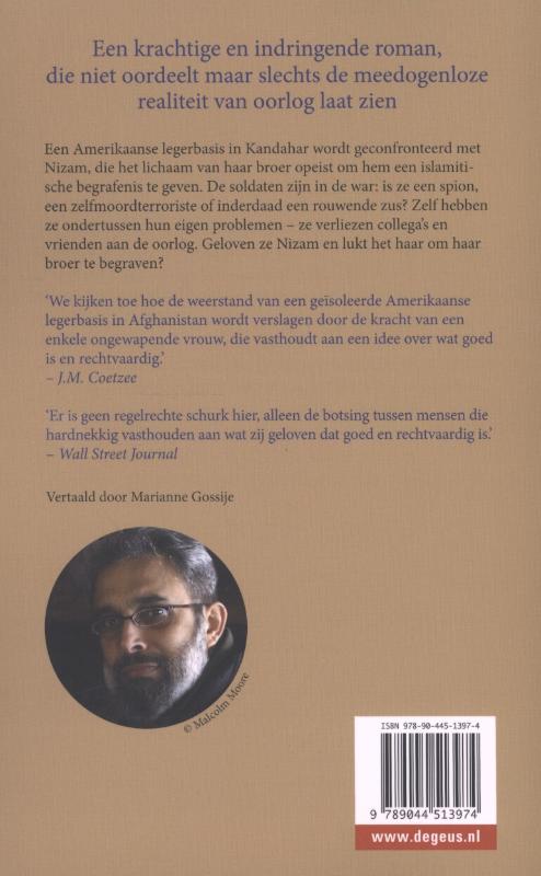 Achterkant van De zoon van mijn moeder
