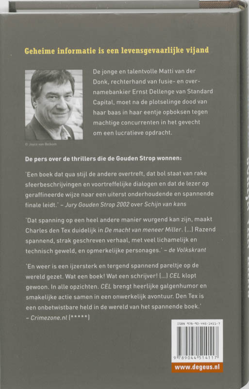 Achterkant van Schijn van kans