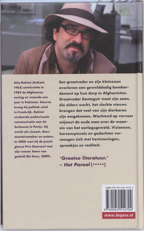 Achterkant van Aarde en as