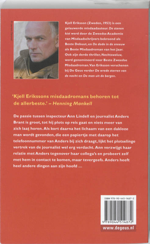 Achterkant van Zwarte leugens, rood bloed